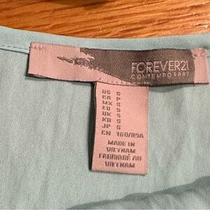 Forever 21 blue tank